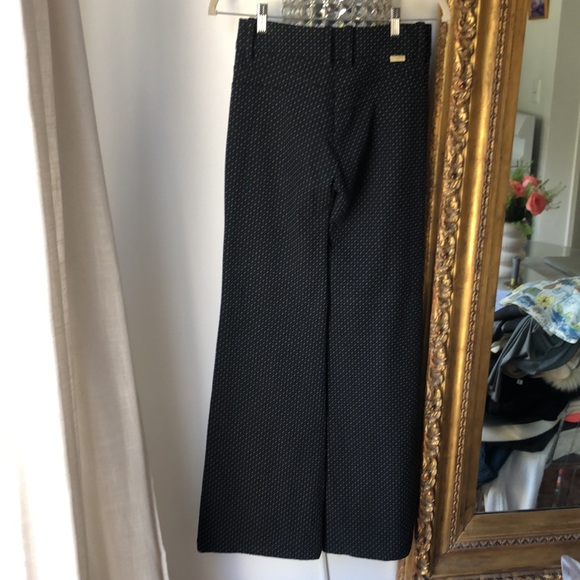 Vintage Dittos wide leg high waisted vintage pants black with pattern size 23 - Picture 7 of 7